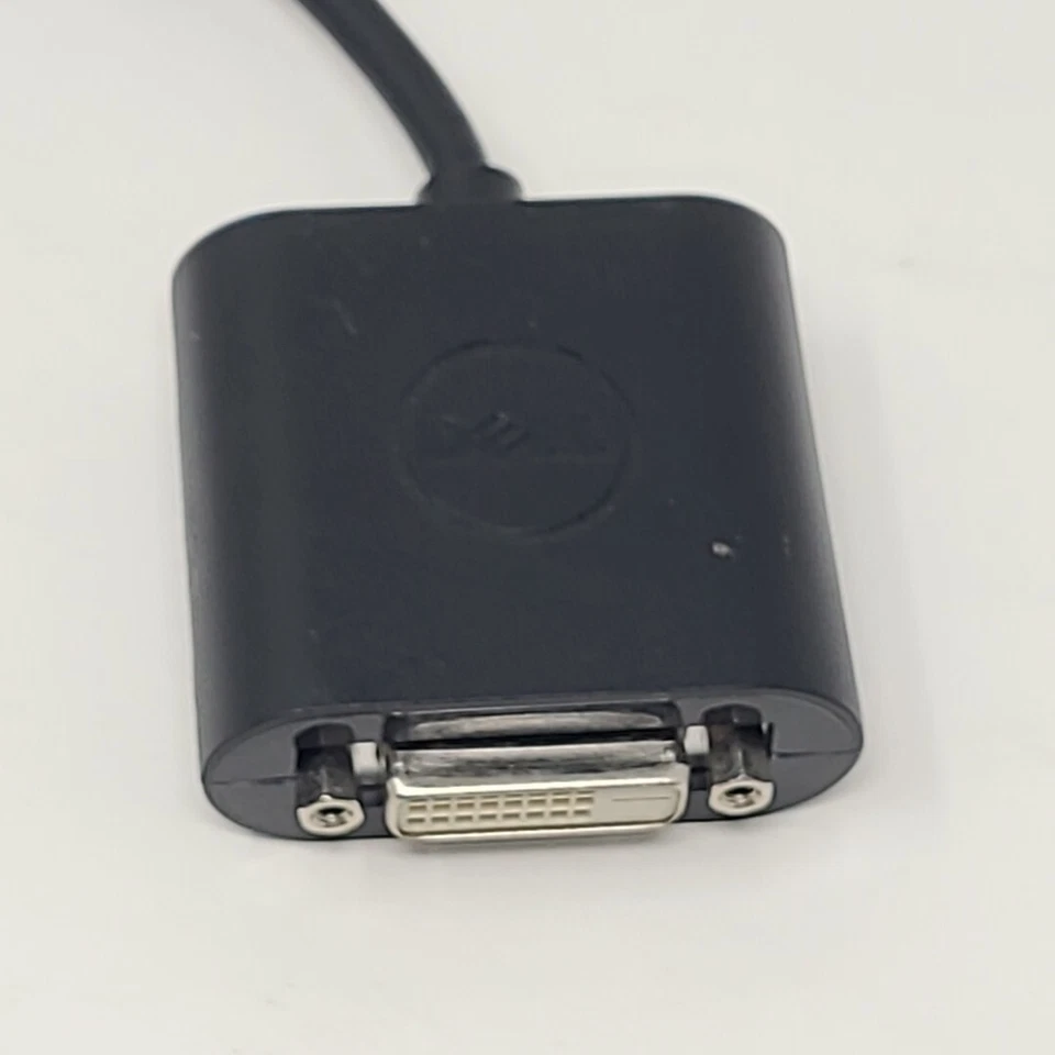 Dell Mini-Display Port (Male) To DVI-I (Single Link) Dongle Adapter Cable G44DK - Image 2 of 4