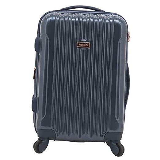 Women's Alma Hardside Spinner Luggage Carry-On 20-Inch Midnight Blue