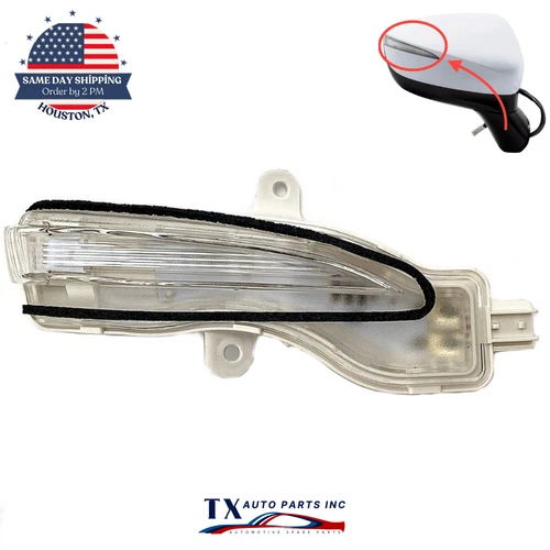 Passenger Side Mirror Turn Signal Light For 2015-2016 Mazda CX5 CX3 Lens Blinker