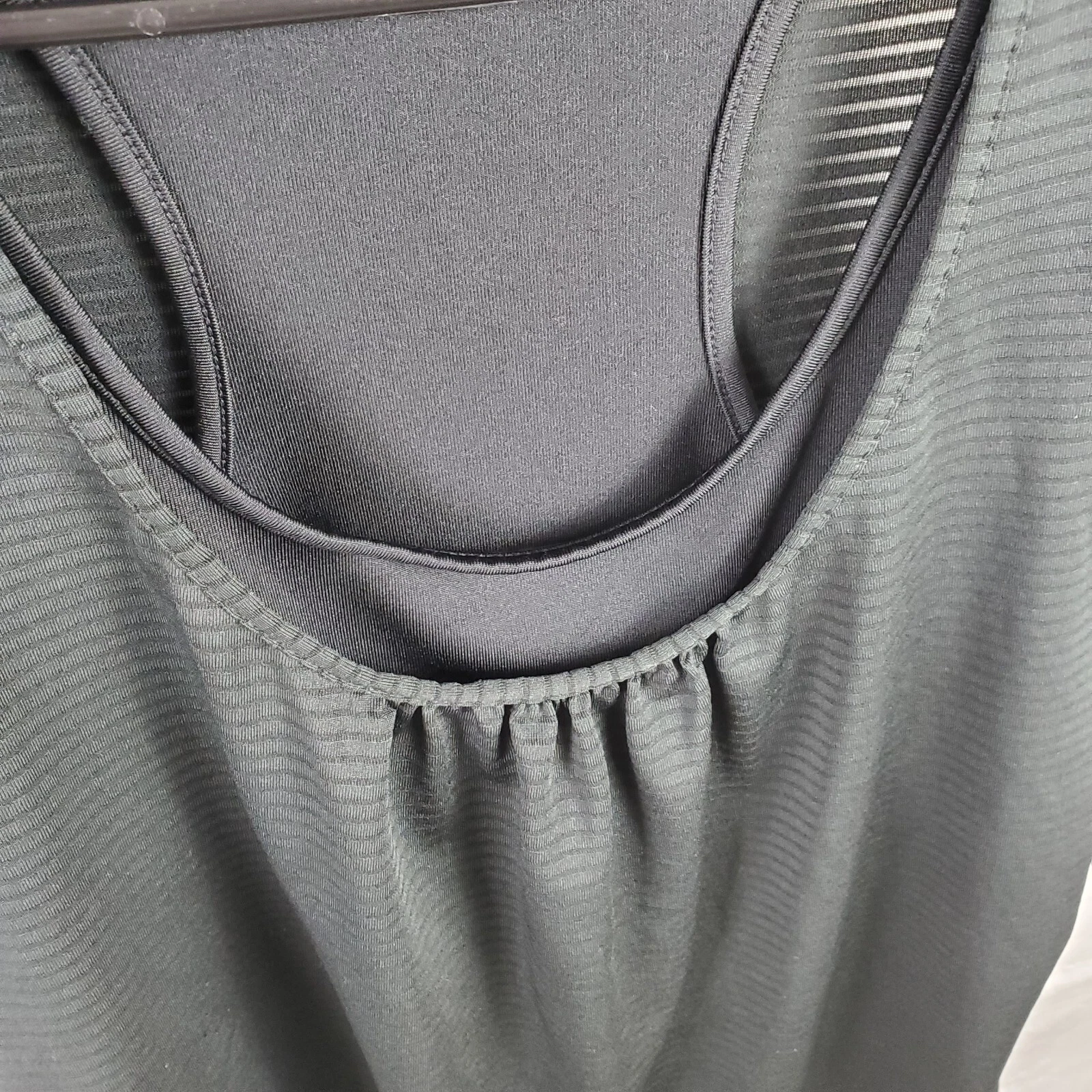 prana mika double layer athletic active gym shirt