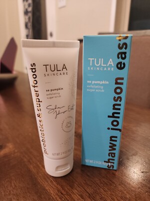 TULA SKINCARE, * so pumpkin* exfoliating sugar scrub 2.9 oz *NIB* 