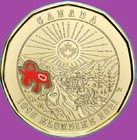 2021 Canada Loonie — photo from another recent sale