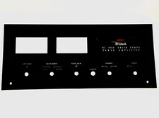 MCINTOSH MC2105 FACEPLATE GLASS - NEW