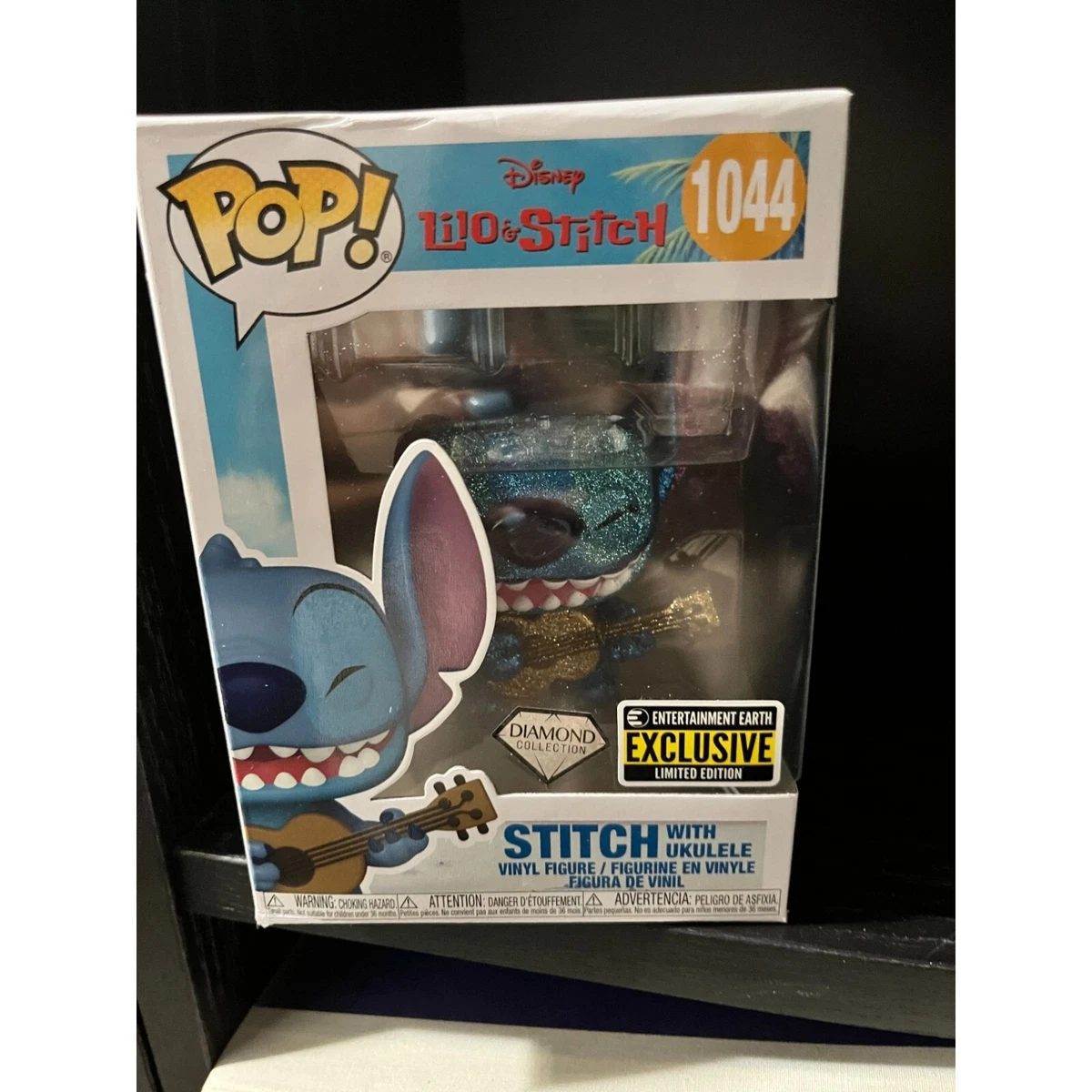 Funko POP! Disney: Lilo & Stitch- Stitch w/Ukulele Figure