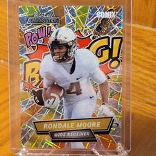 2021 WILD CARD ALUMINATION COMIX  #AC-20 Rondale Moore(RC) 9/25