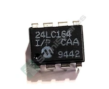 22 pcs. MICROCHIP TECHNOLOGY 24LC64-I/P EEPROM 8 PIN DIP IC
