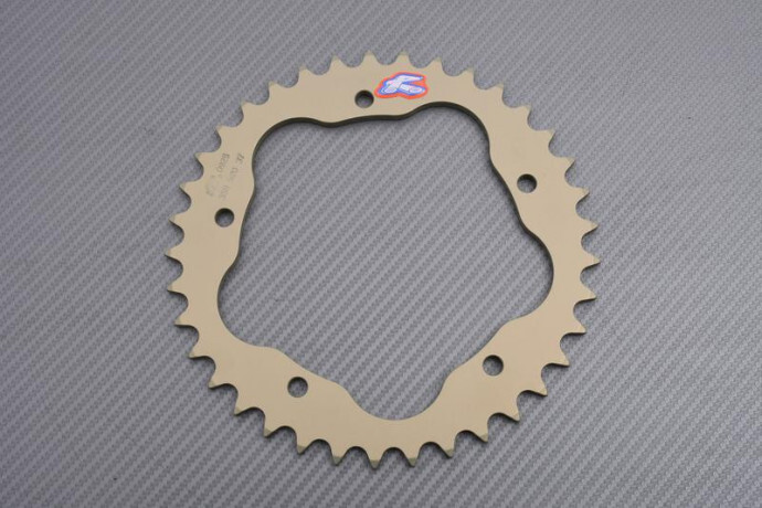 Couronne RENTHAL Light 37 dents pas 520, l'alliée de vos journées trackday sur DUCATI 848