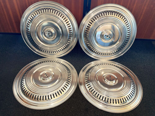 20" & 22,5" Bristol Lodekka disque de roue jeu de 4 casquettes de moyeu LD FS FL - Photo 1/4