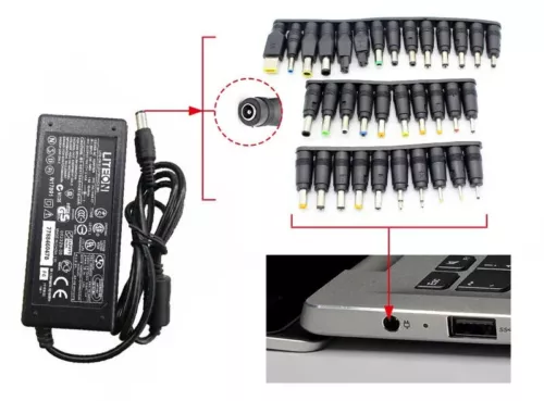 34Stück Universal-Notebook Laptop Adapter Netzteil Ladegerät DC Konverter Satz - Picture 10 of 15