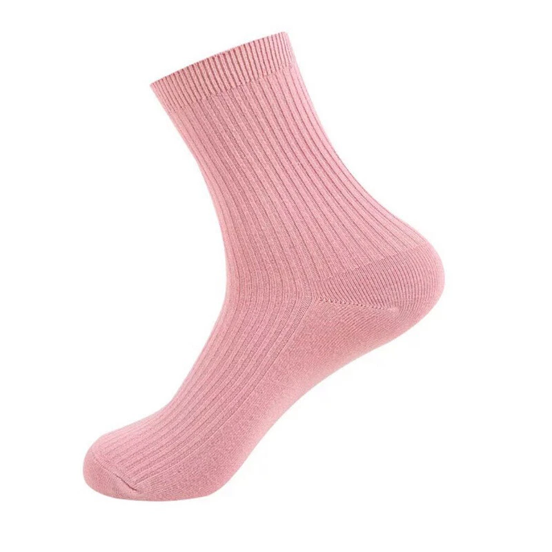 Lote de 5 pares de calcetines de vestir divertidos cálidos de algodón de lujo para dama/mujer Foto 2 de 4