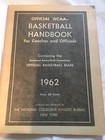 1962 official NCAA Basketball Hand book for coaches and officials 1962 — photo 1