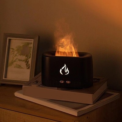 Home Flame Aromatherapie Diffusor mit leiser Nebelfunktion und 200 ml Wassertank
