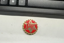 UNUSED DUBUQUE STAR BEER CORK BACK BOTTLE CAP DUBUQUE STAR BREWING DUBUQUE IA