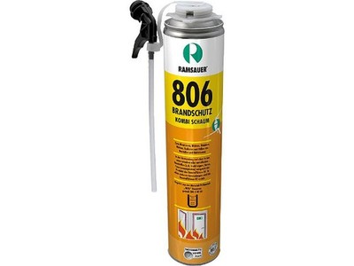 RAMSAUER Brandschutz 1-K Pu-Schaum Brandklasse B1, mit Kombiventil