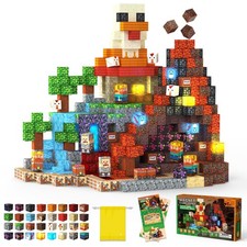Magnetic Blocks 200PCS, STEM Educational Building Toys for Toddlers 3 , Large...