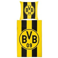 BettwäSche Bvb Blockstreifen Bl 135X200 Cm Bunt Bettbezug Bettzeug