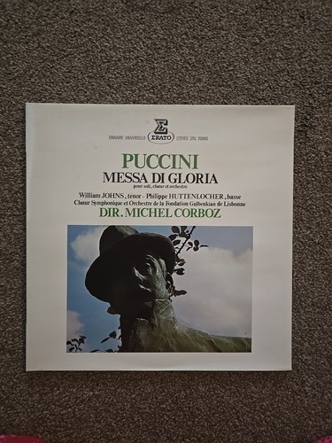 Puccini. Messa Di Gloria. Michel Corboz. Erato. Vinyl LP - Picture 1 of 8