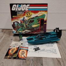 GI Joe Cobra Water Moccasin 1984 100  Complete Driver Stickers & Instructions