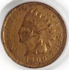 1900 P Indian Head Cent Circulated Penny Gold Plated Free Post Tracking