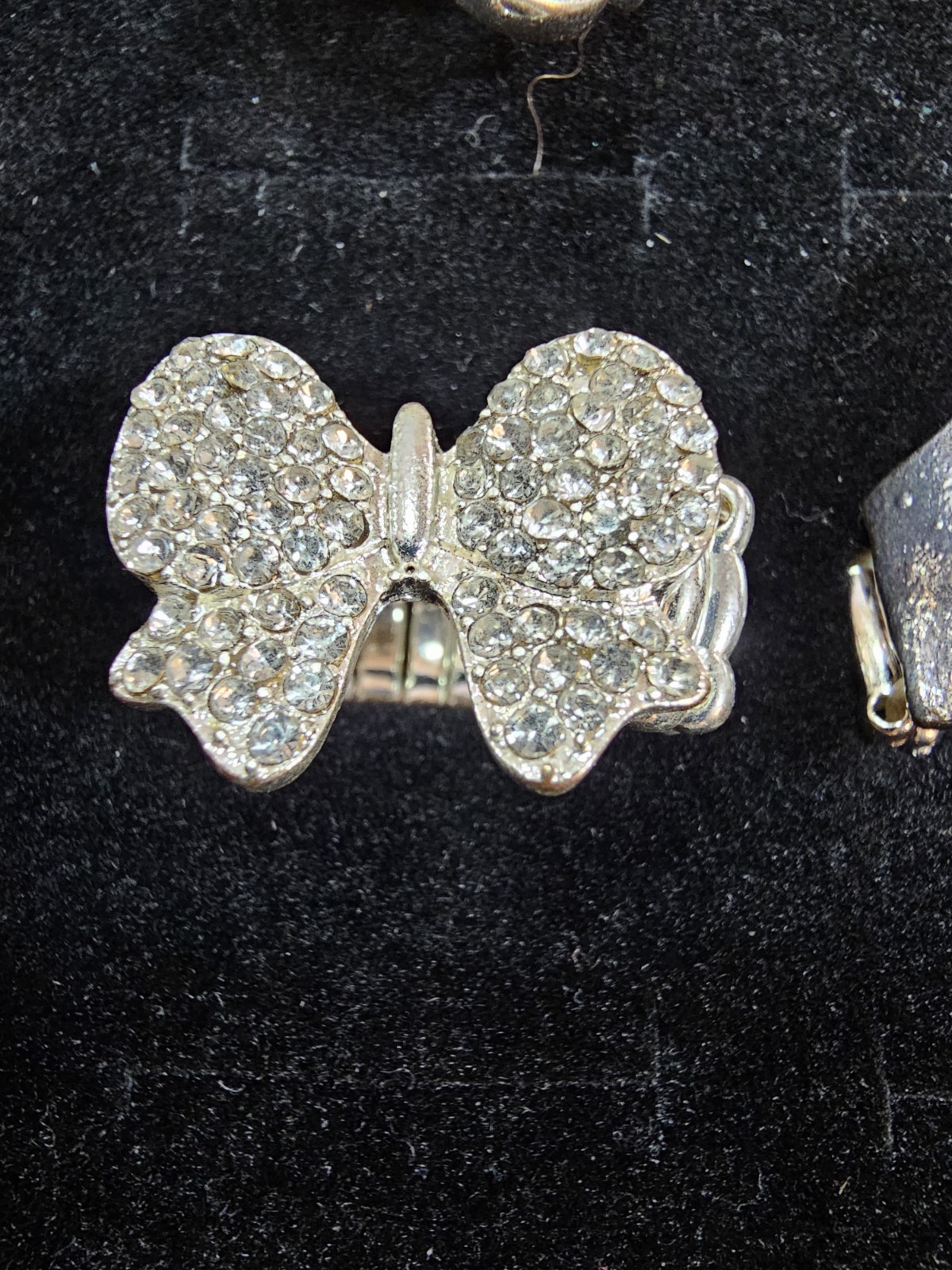 Adjustable Stretch Ring Lot Mixed Silvertone Jewe… - image 3