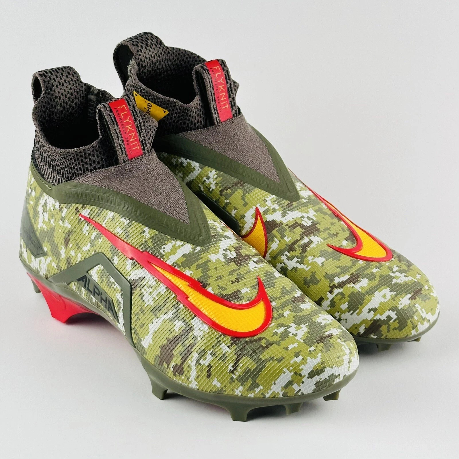 Nike Alpha Menace Elite 3 Travis Kelce Chiefs Camo FN0113-200 Mens Size 10.5