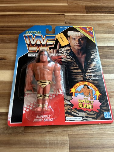 VINTAGE WWF HASBRO JIMMY SUPERFLY SNUKA WRESTLING ...