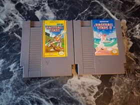 Baseball Stars Baseball Stars II Nintendo NES Authentic Tested Contacts Cleaned 