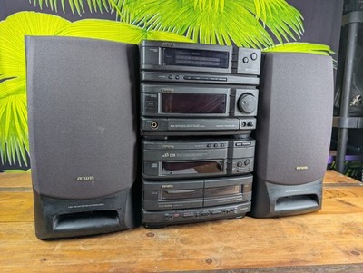 Aiwa Nsx-D 737 Compact Midi Equipment Amplifier Radio Tape CD Vintage Hifi 90er