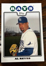 ⚾  pitcher Al Reyes -Topps baseball card