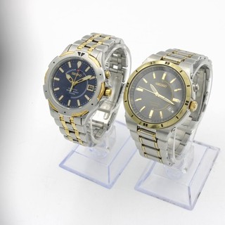 Seiko Kinetic Automatic 6.5 8.25" Date Mens Wristwatches Lot of 2 #WB5950 2