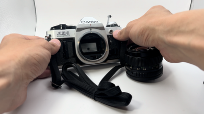 NEAR MINT】Canon AE-1 Program Film Camera + NEW FD NFD 50mm f1.4