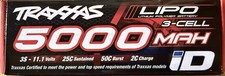 Traxxas 2872X Power Cell 5000mah 3S 3-cell 11.1V Volt LiPo Battery