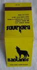 Vintage Matchbook, Badlands, Leather Cruising Bar, New York, Gay, LGBTQ Interest — photo 3