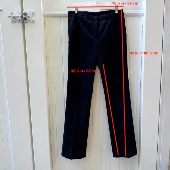 Prada Sport Red Tab - Black Trousers Pants - Women's - EU Size 42 - Image 4 of 4