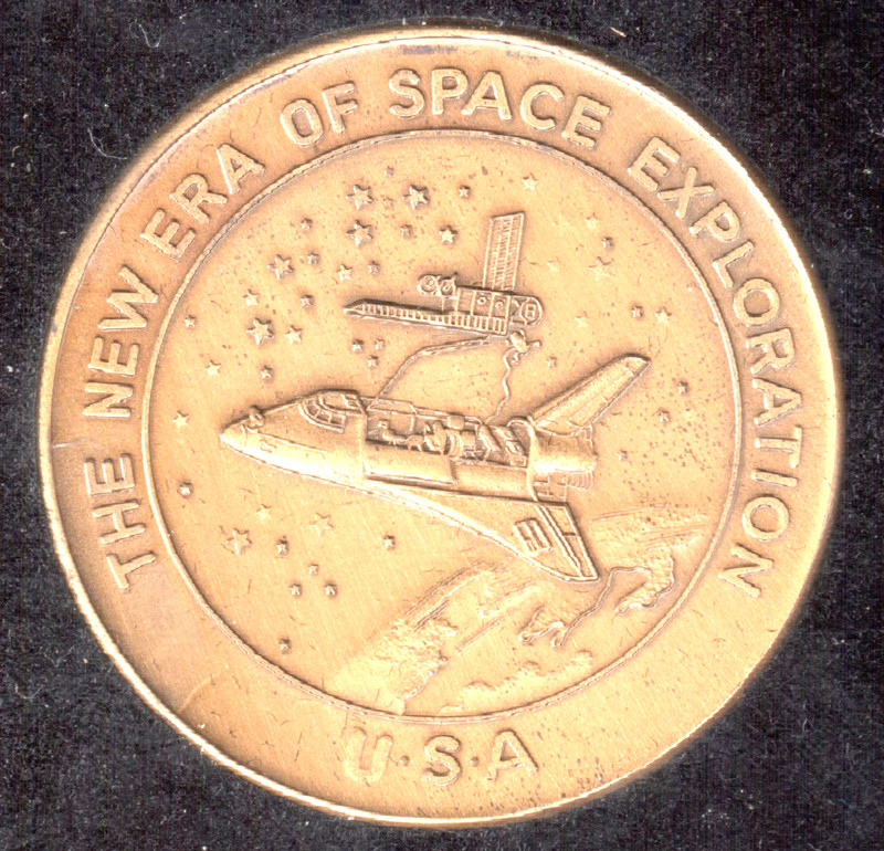 1984 SPACE SHUTTLE CHALLENGER THE NEW ERA OF SPACE EXPLORATION USA VINTAGE ITEM
