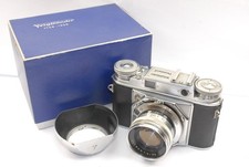 Voigtlander Prominent 35mm CRF Camera, f/2 Ultron Lens, VGC, Tested, Box, Hood
