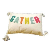 Gather Pillow Bullseye's Playground, Decorative Pillow, Lumbar pillow  NEW