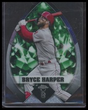 2022 Topps Chrome Ben Baller Edition Bryce Harper Diamond Die Cuts Green #/99