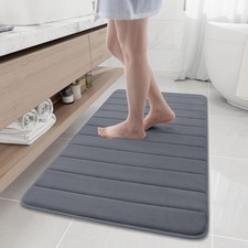 Buganda Memory Foam Bath Mat Rug, 47 x 24, Ultra Soft and Non-Slip Bathroom Rugs