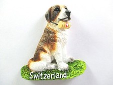 San Bernardo Svizzera magnete poli souvenir cane soccorso alpino Switzerland