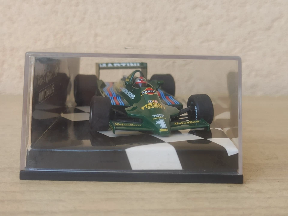 Martini Lotus 79 1979 Mario Andretti Modellino Formula 1 1/43 Minichamps - Immagine 4 di 4