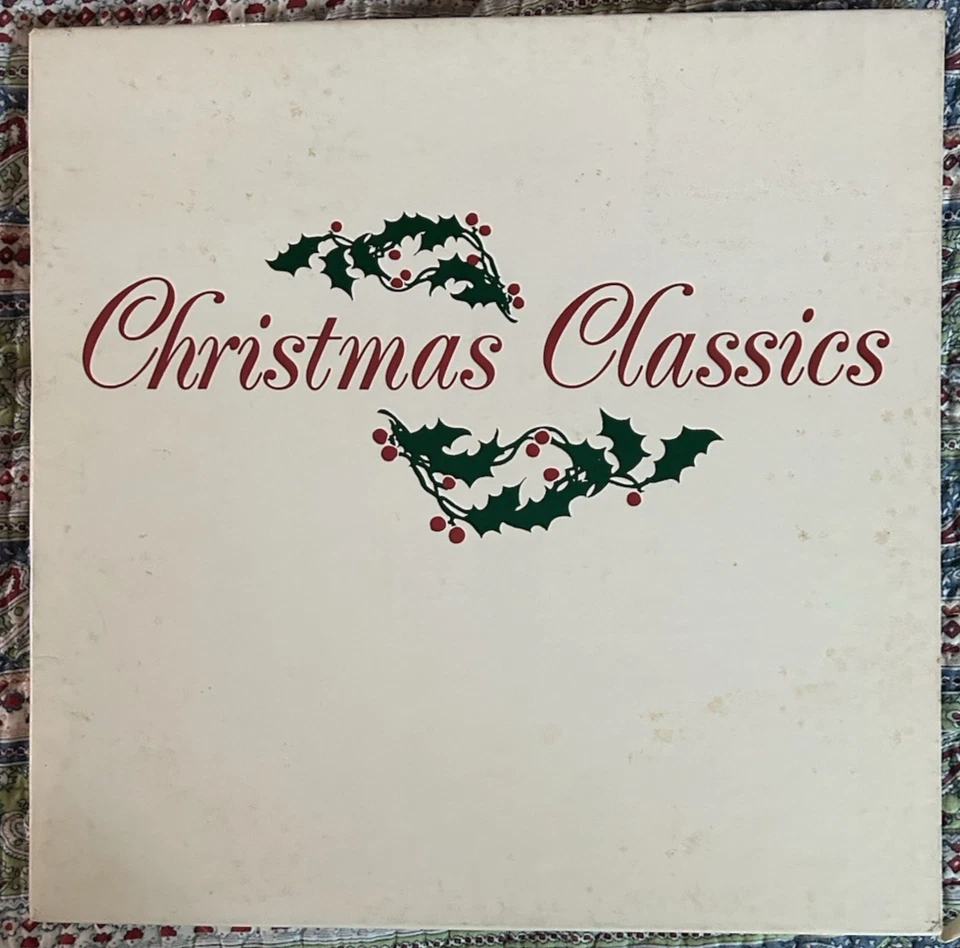 Christmas Classics-1985 (4) LP Compilation box set WCI Entertainment UN-540, NM- - Image 2 of 4