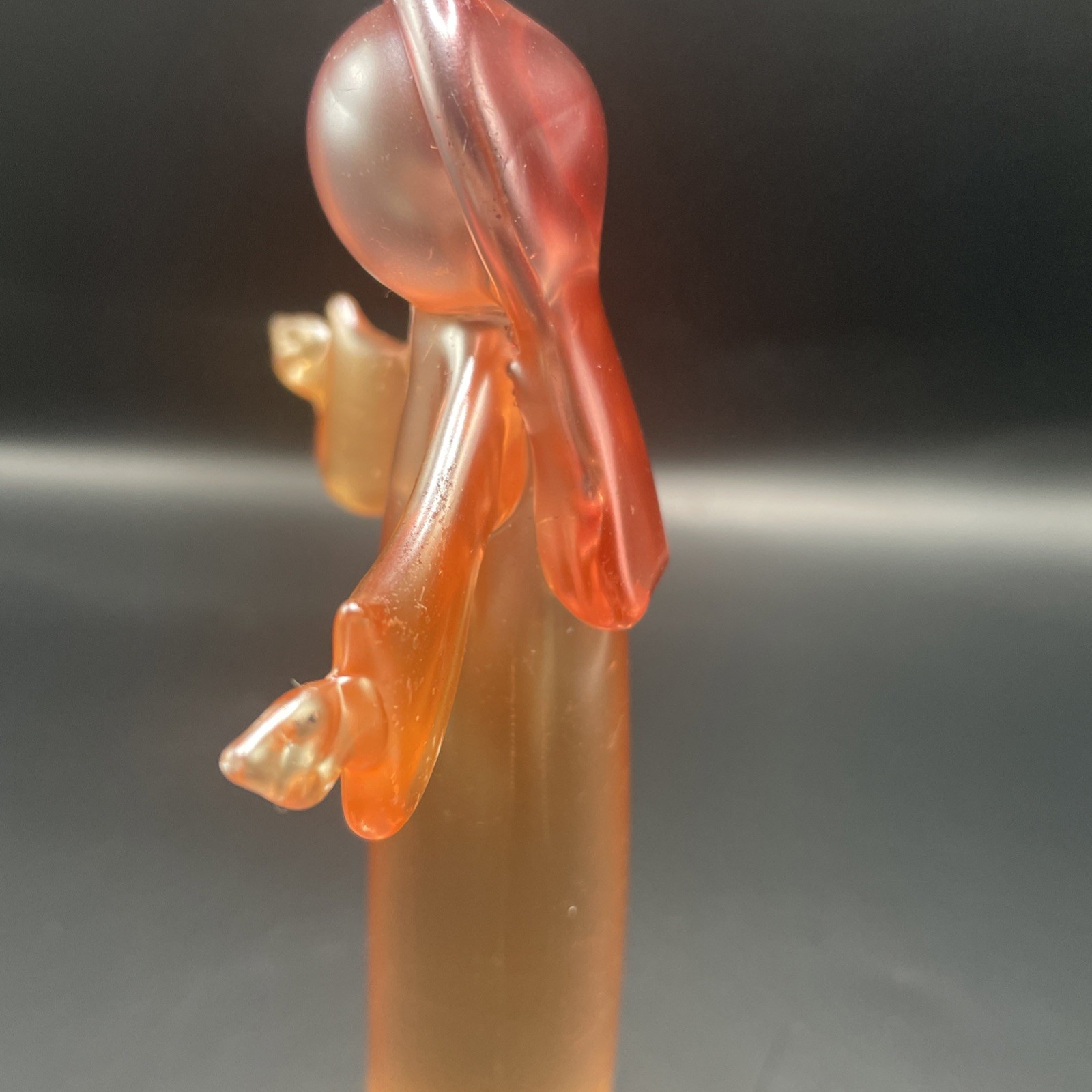 Modernist Pastel Glass Nativity Figure Joseph Vintage Replacement Piece Faceless