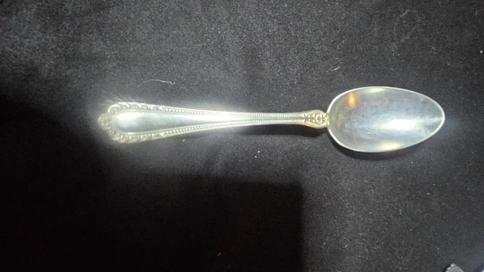 Raro 11º US Infantry Gorham Electro Silver Plate Cuchara De Guerra Foto 2 de 4