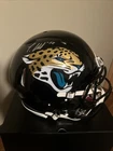 Travis Hunter 2025 Fanatics Under Wraps Autographed Full Size Helmet Jaguars