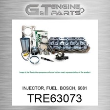 TRE63073 INJECTOR, FUEL, BOSCH, 6081 Maxiforce (NEW AFTERMARKET)