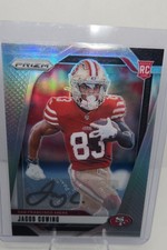 2024 Panini Prizm - Rookies Jacob Cowing #335 Silver Prizm Autographs (AU, RC)