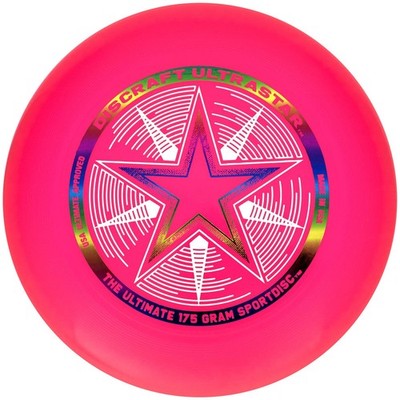 Discraft Ultra Star Frisbeescheibe 175g Rosa Einzeln Ultimatives Frisbee spielen