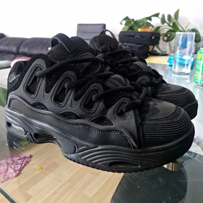 Osiris d3 2001 Herren Sneaker Low Top Schwarz EU 44 mit Schnürung