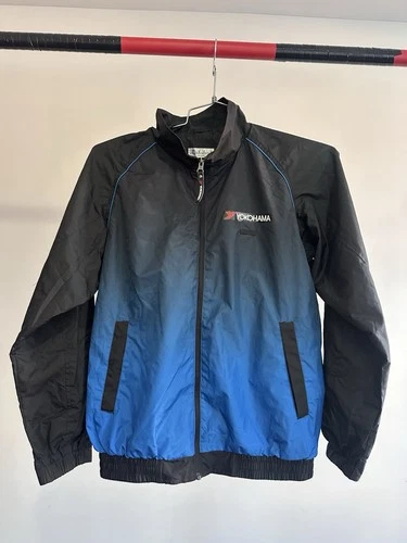 Yokohama Blue Earth Windbreaker Jacket Large In Good Used Condition - product listing photo